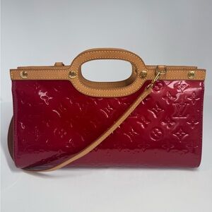 Authentic Louis Vuitton Monogram Vernis Roxbury Drive Handbag